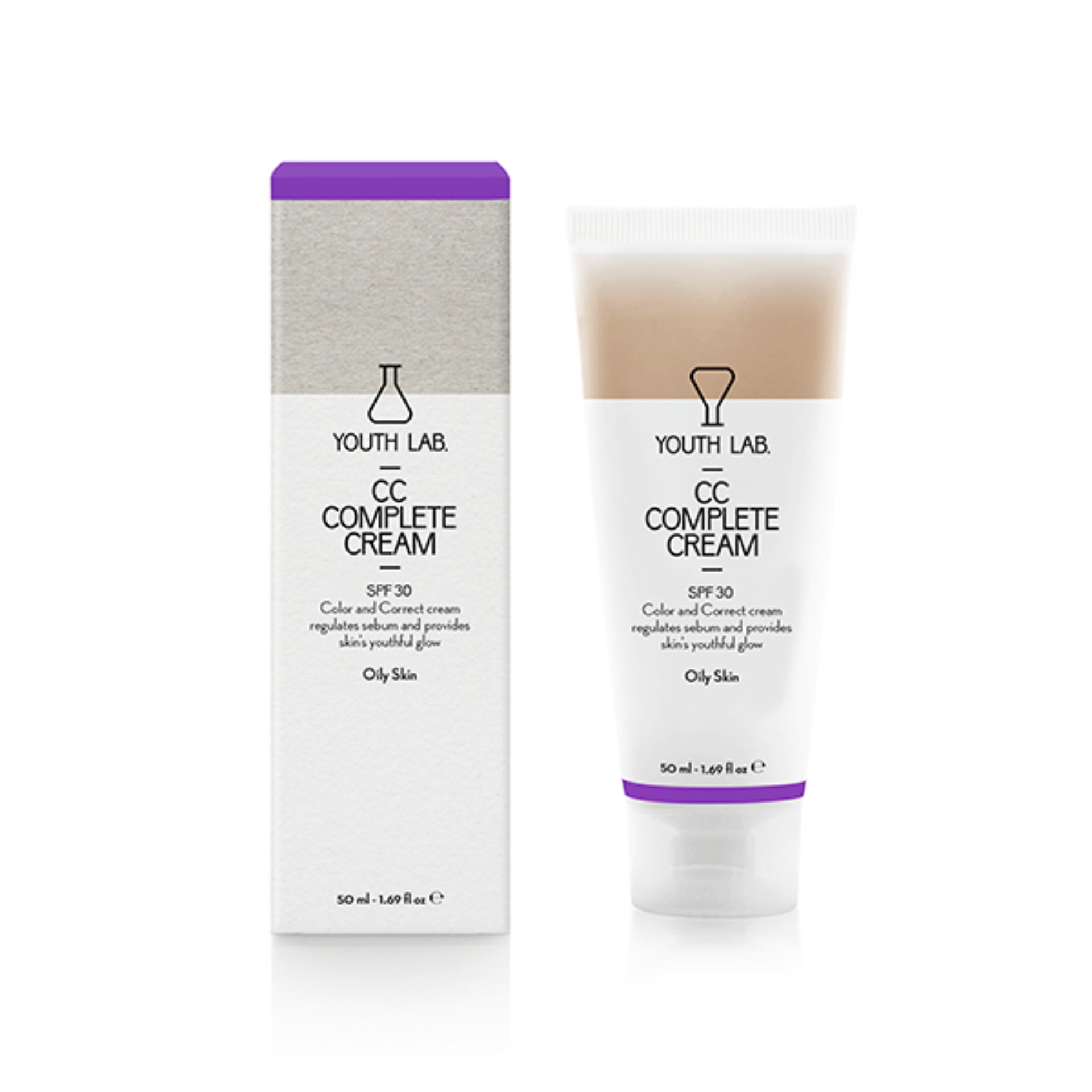 Youth Lab. Cc Complete Cream FPS 30 Pele Oleosa