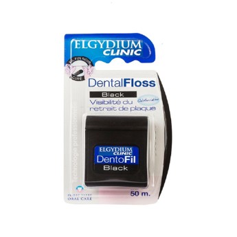 Elgydium Clinic DentalFloss Black