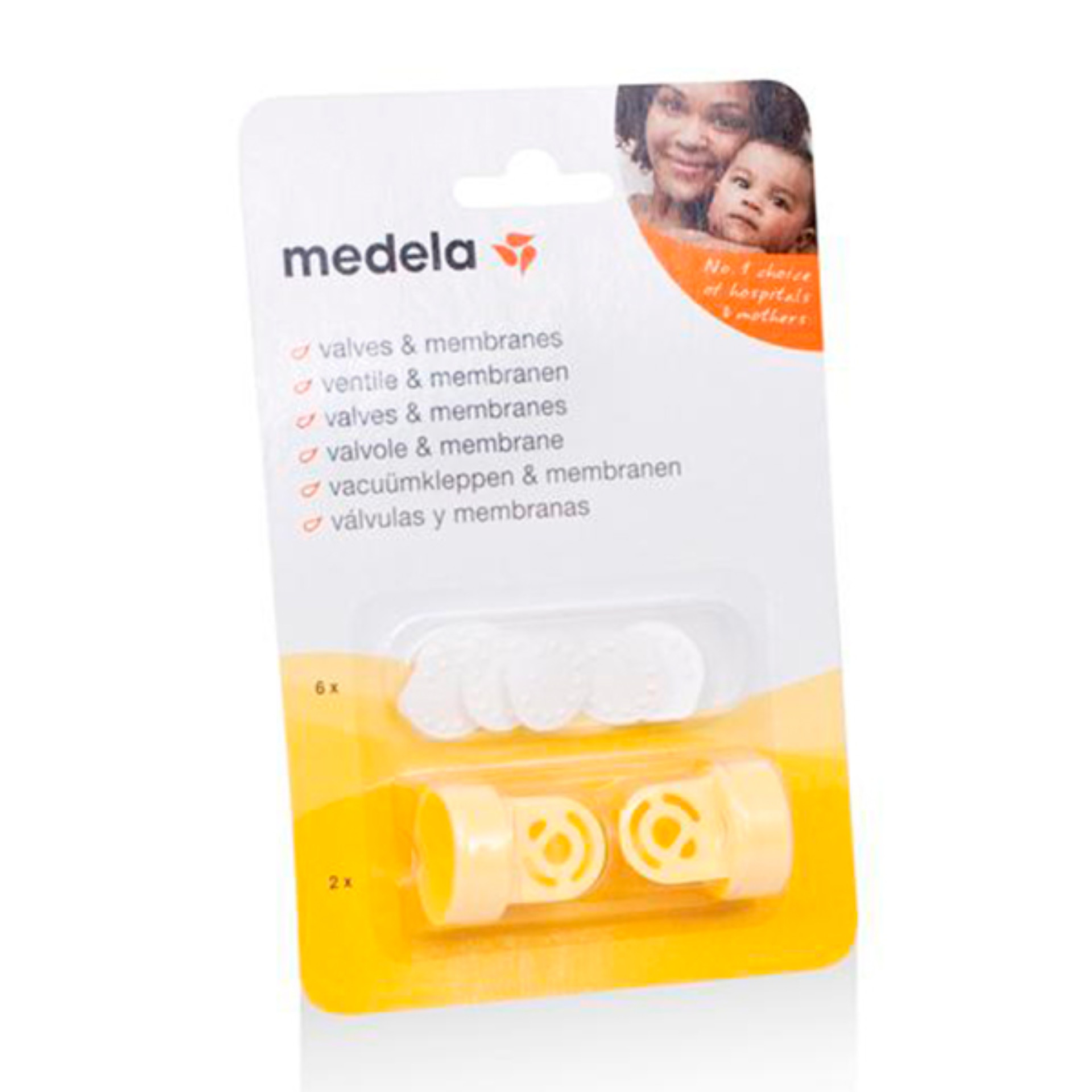 Medela Pack 2 Vlvulas + 6 Membranas