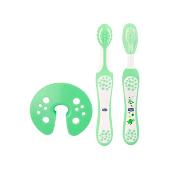 Chicco Oral Care Conjunto De Aprendizagem Verde Chicco Oral Care Conjunto De Aprendizagem Verde