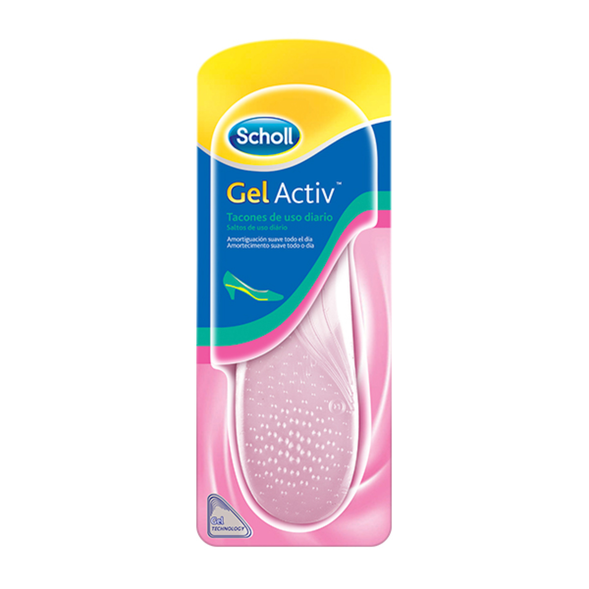 Scholl Palmilha Gelactiv Saltos Dirios