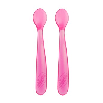Chicco Colher De Silicone Duo