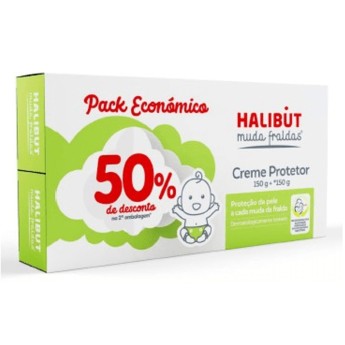 Halibut Muda Fraldas Creme Protetor Pack Econmico 2*150g