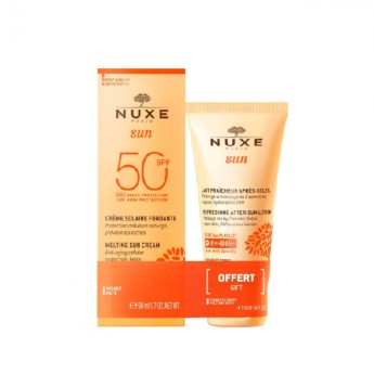 Nuxe Sun Pack Creme Rosto FPS 50 + Leite Pós Solar Nuxe Sun Pack Creme Rosto FPS 50 + Leite Pós Solar