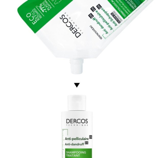 Vichy Dercos Champô Anticaspa Oleoso Recarga Vichy Dercos Champô Anticaspa Oleoso Recarga