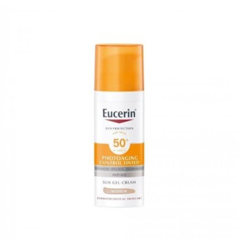 Eucerin SunFace Photoaging Control Gel Creme Tom Mdio FPS 50+