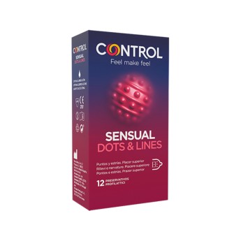Control Sensual Dots & Lines Preservativos Control Sensual Dots & Lines Preservativos