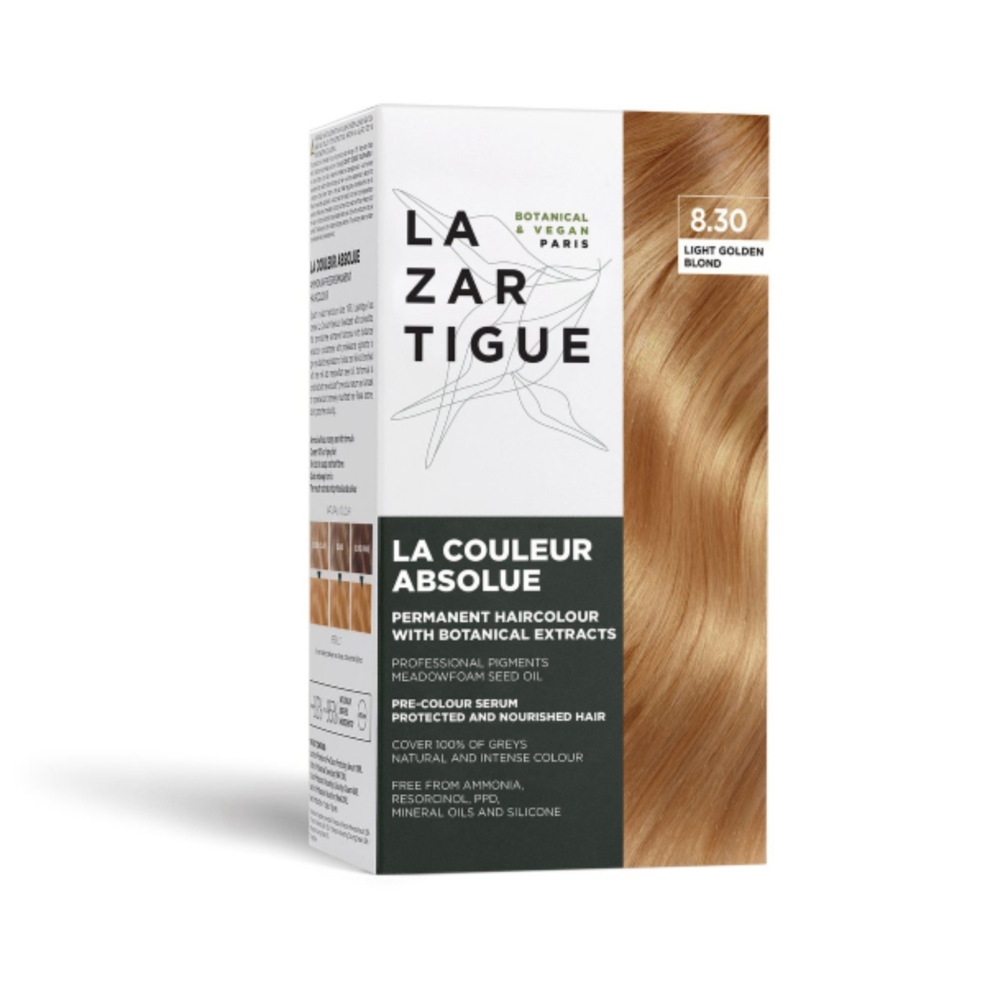 Lazartigue F�rgning Permanente - 8.30 Louro Ljus Gyllene