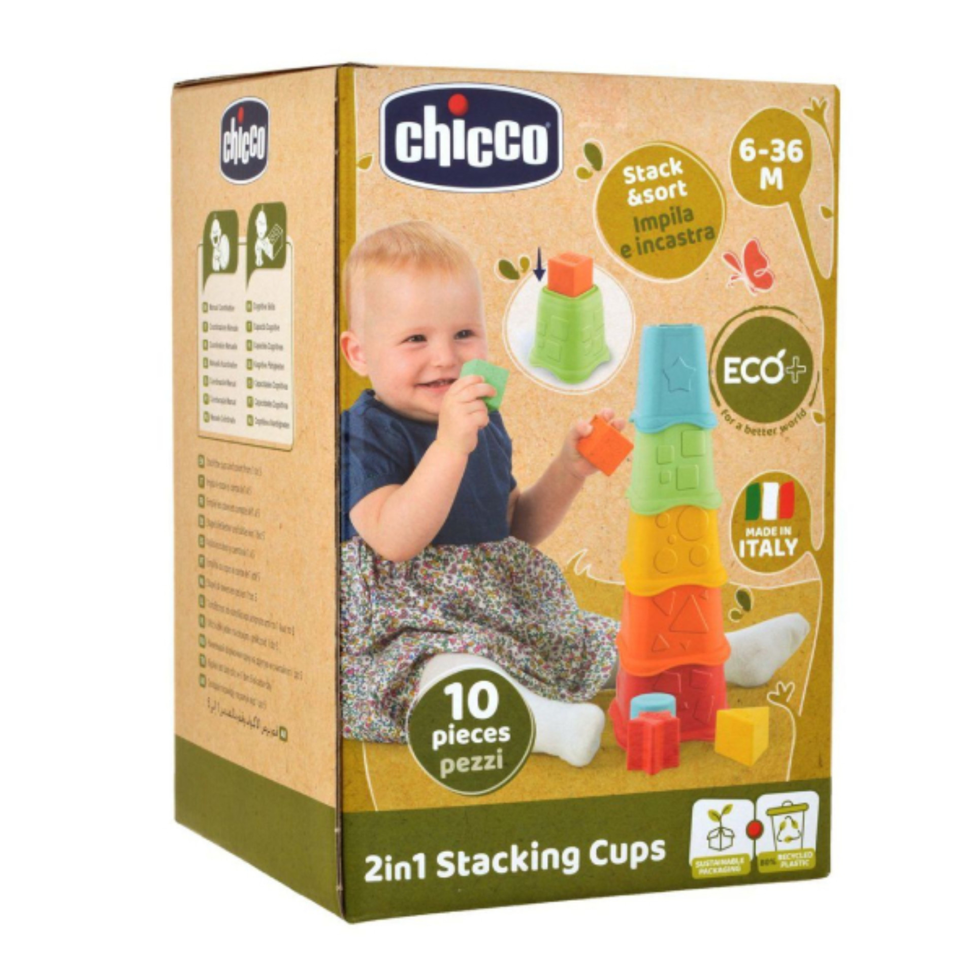 Chicco ECO+ 2in1 Copos Empilhveis 6-36M