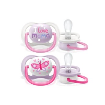 Philips Avent Chupeta Ultra Air Happy Rosa 0-6M