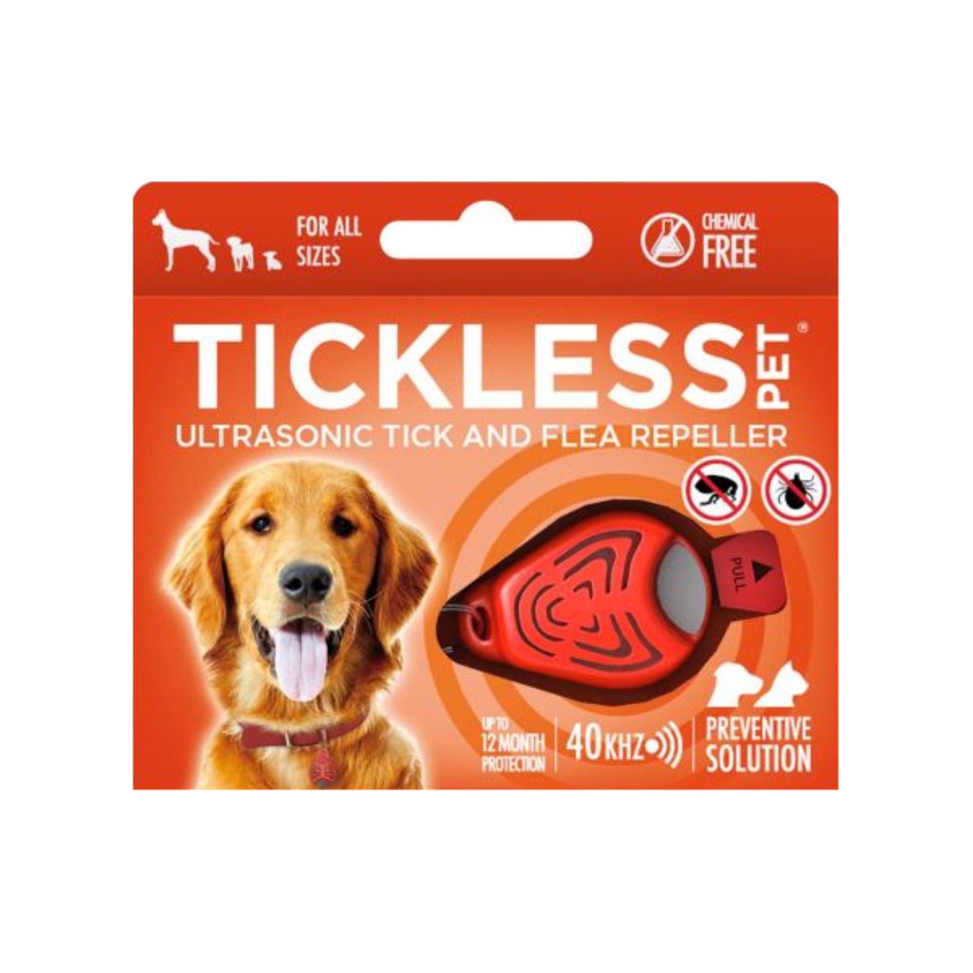 Tickless Pet Repelente Ultrassnico para Pulgas e Carraas