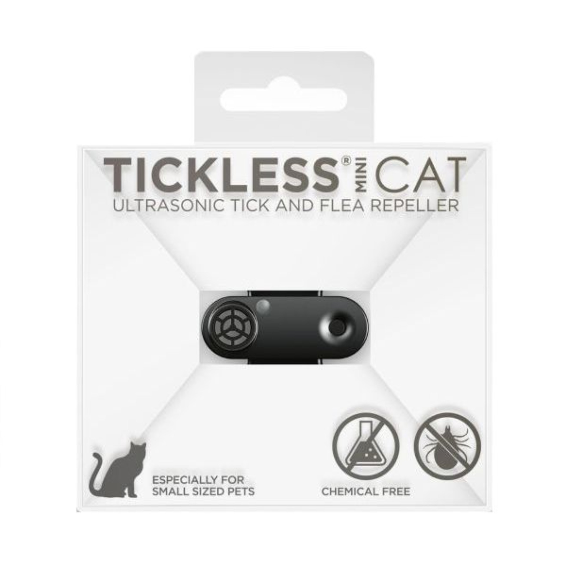 Tickless Mini Gato Repelente Ultrasnico para Pulgas e Carraas