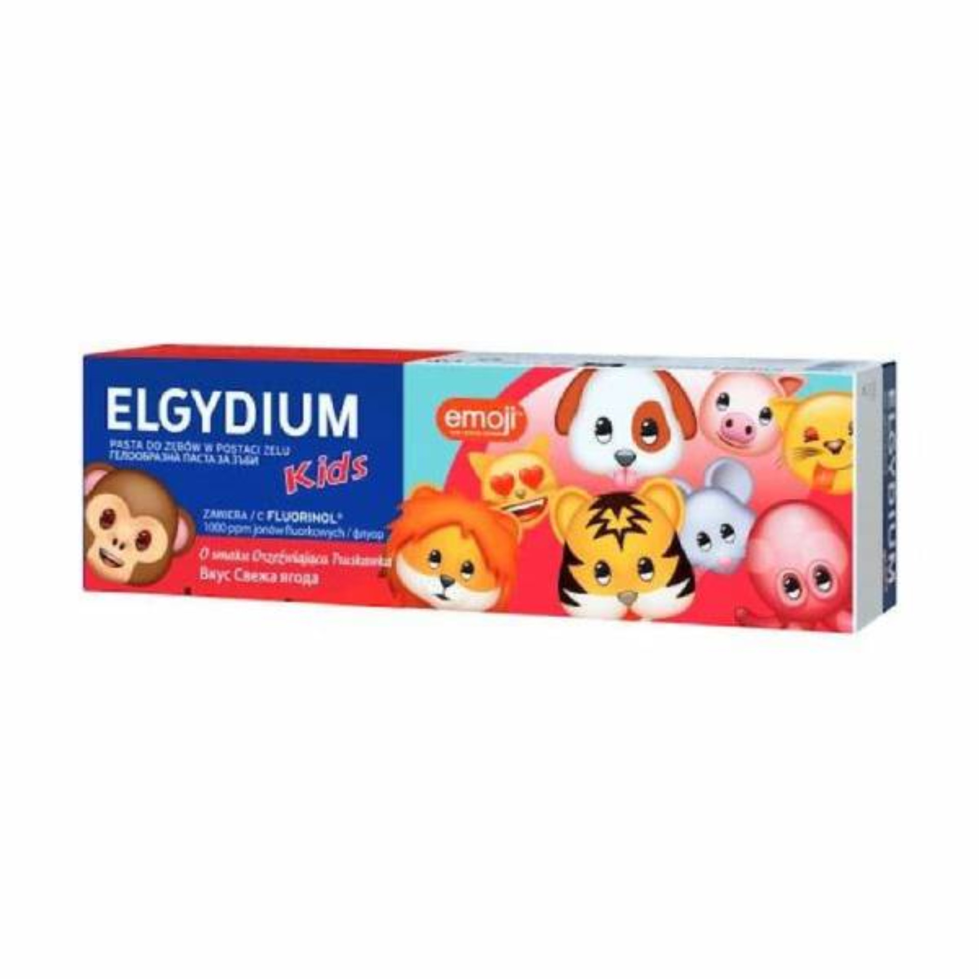 Elgydium Kids Gel Dentfrico Emoji Morango 3-6A