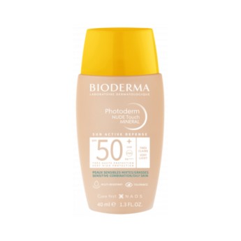 Bioderma Photoderm Nude Touch Mineral FPS 50+ Muito Claro