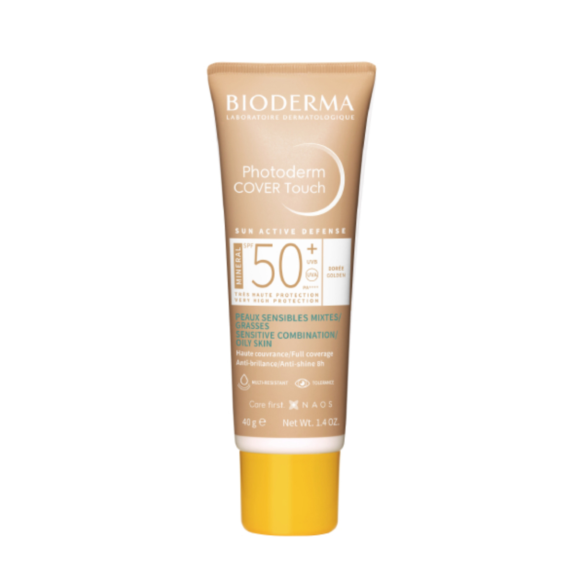 Bioderma Photoderm Cover Touch FPS 50+ Dourado