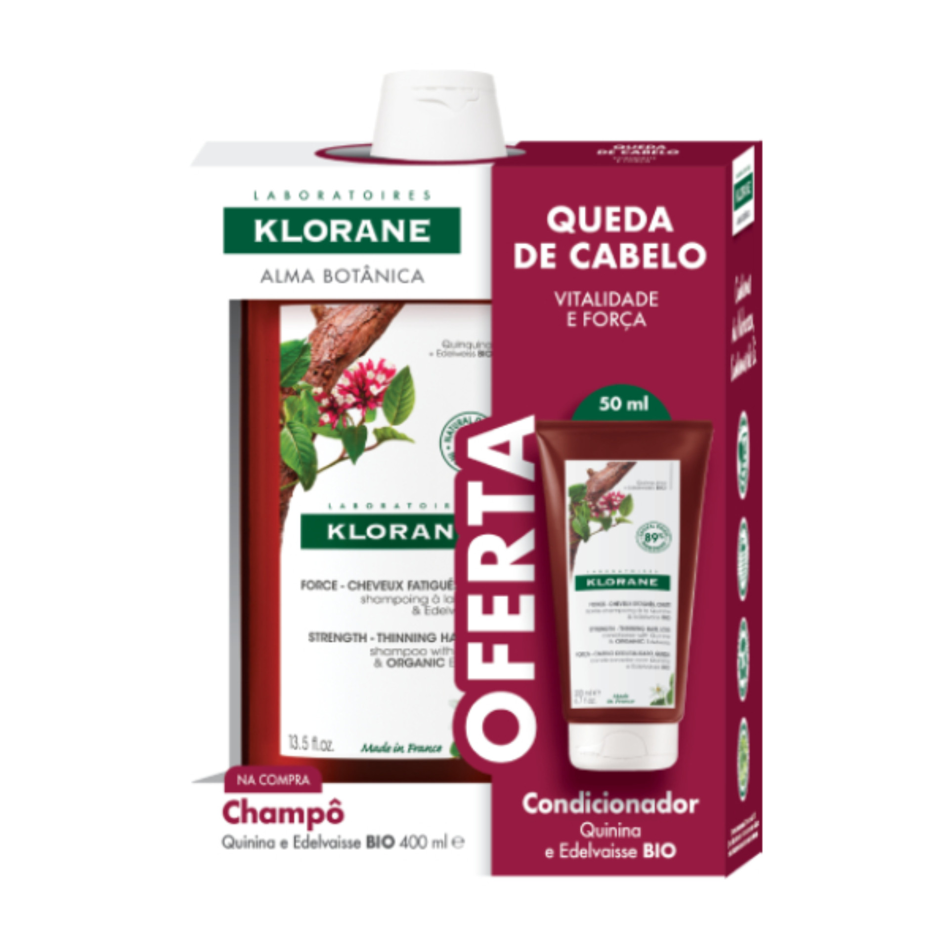 Klorane Quinina Champ + Oferta Blsamo 