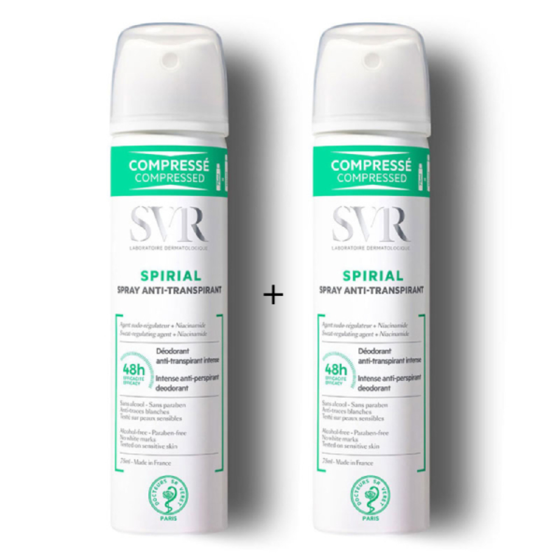 SVR Spirial Deo Spray Duo