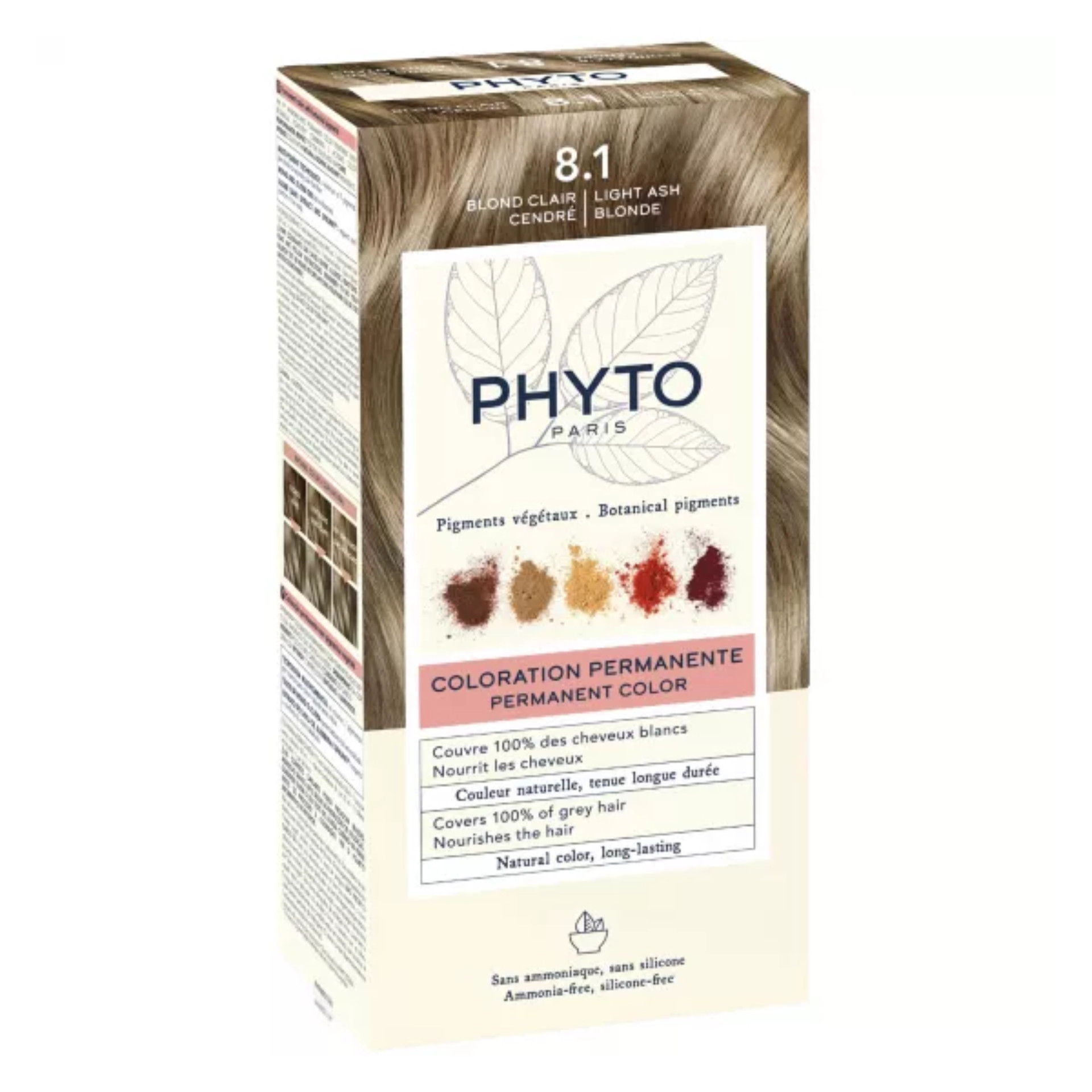 Phyto Phytocolor Colorao 8.1 Louro Claro Acinzentado