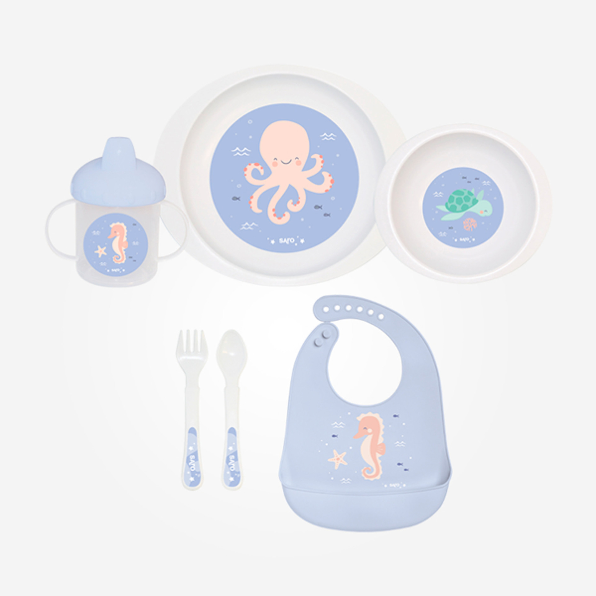 Saro Ocean Life Conjunto Loua 6 Peas 6M+