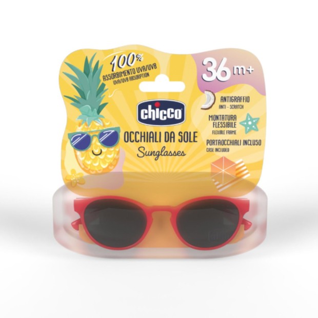 Chicco Óculos de Sol 36M+ Vermelho Chicco Óculos de Sol 36M+ Vermelho