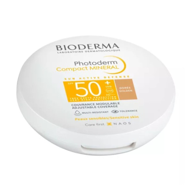 Bioderma Photoderm Compact Mineral FPS 50+ Dourado