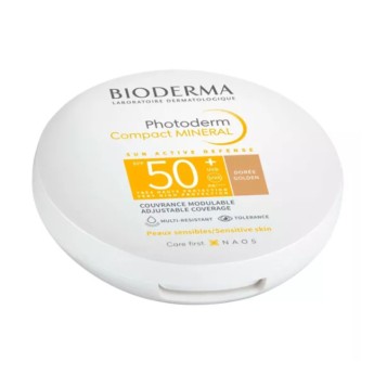 Bioderma Photoderm Compact Mineral FPS 50+ Dourado