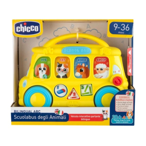 Chicco Autocarro Escolar Bilingue 9-36M Chicco Autocarro Escolar Bilingue 9-36M