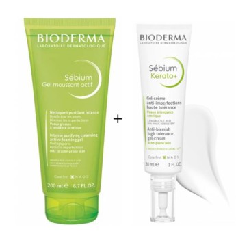 Bioderma Sbium Kerato + Gel Moussant Actif