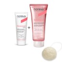 Noreva Sensidiane Pack Creme Rico + Geleia Lavante + Esponja Konjac
