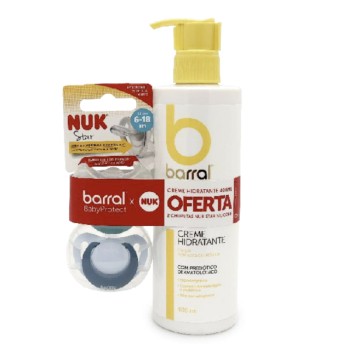 Barral Babyprotect Creme Hidratante + Chupetas Nuk