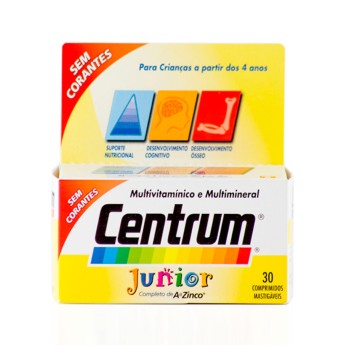 Centrum Júnior Comprimidos Mastigáveis Centrum Júnior Comprimidos Mastigáveis