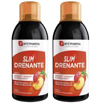 Fort Pharma Slim Drenante Pssego e Ch Verde Duo