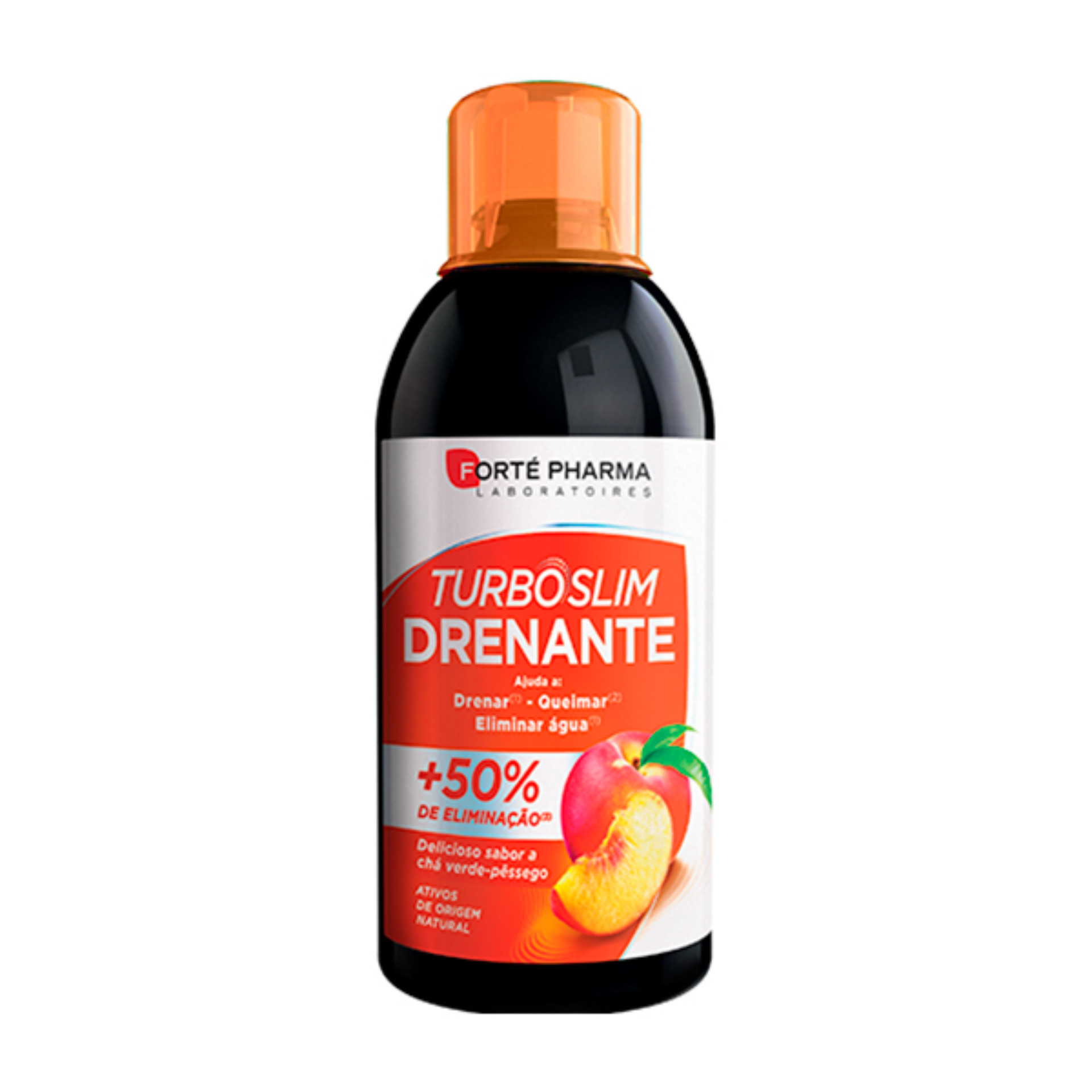 Fort Pharma TurboSlim Drenante Pssego e Ch Verde