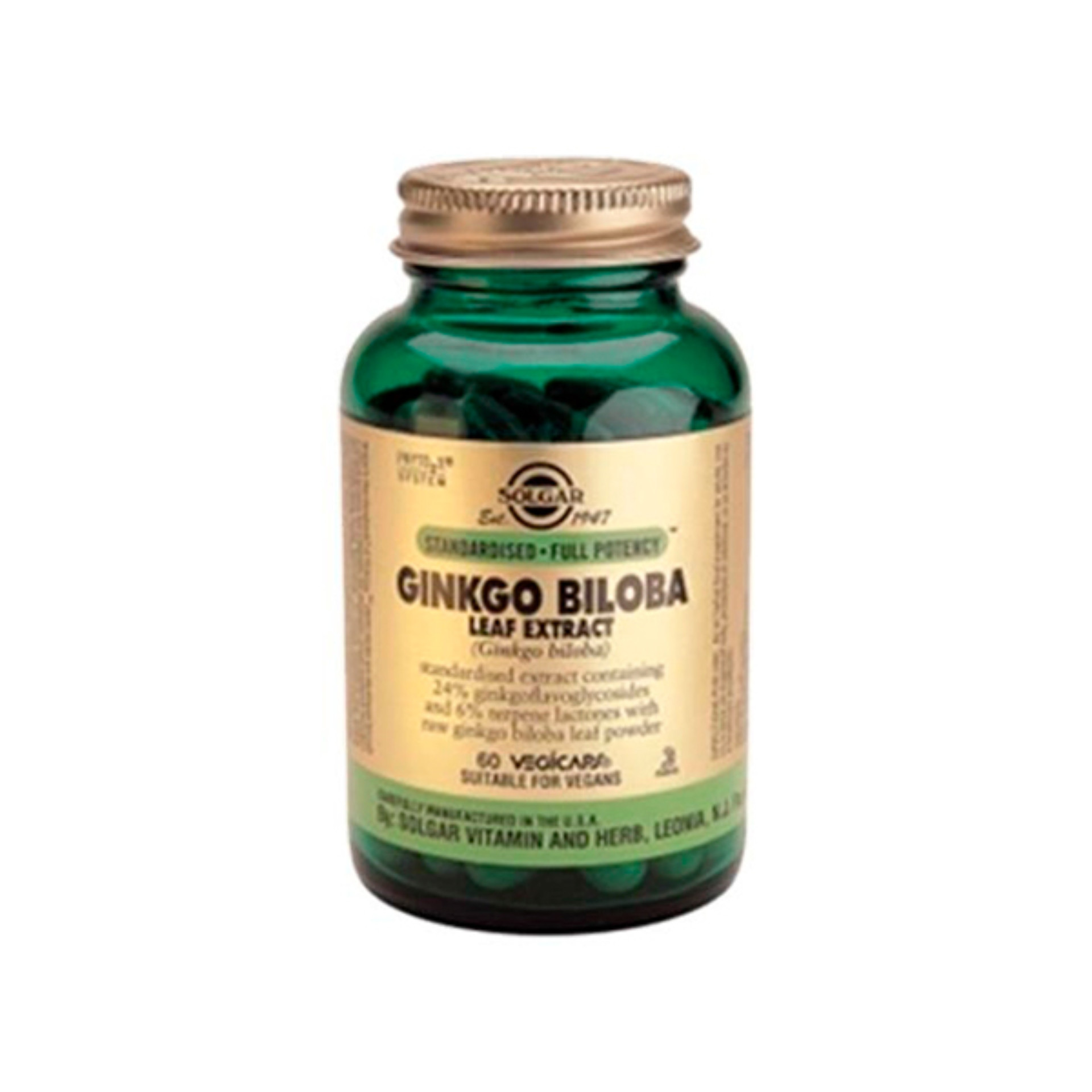 Solgar Ginkgo Biloba 60 c�ps