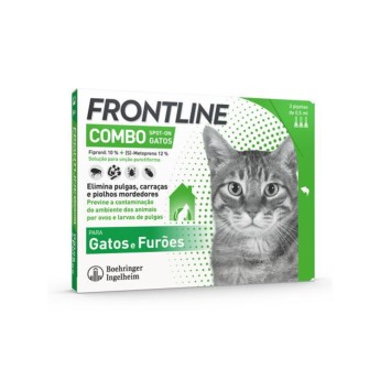 Frontline Combo Spot-On Gatos e Fures Pack