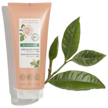 Klorane Creme De Duche Leite De Rosa