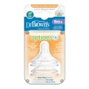 Dr. Brown'S Options+ Tetina Boca Larga Nvel 4