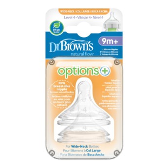 Dr. Brown'S Options+ Tetina Boca Larga Nvel 4