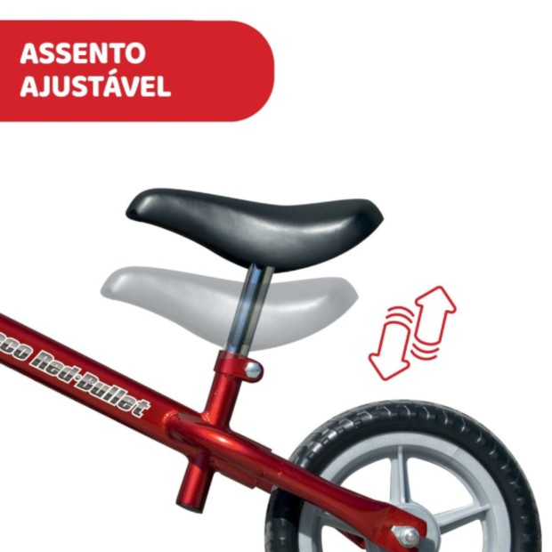 Chicco A Minha Primeira Bicicleta Vermelha