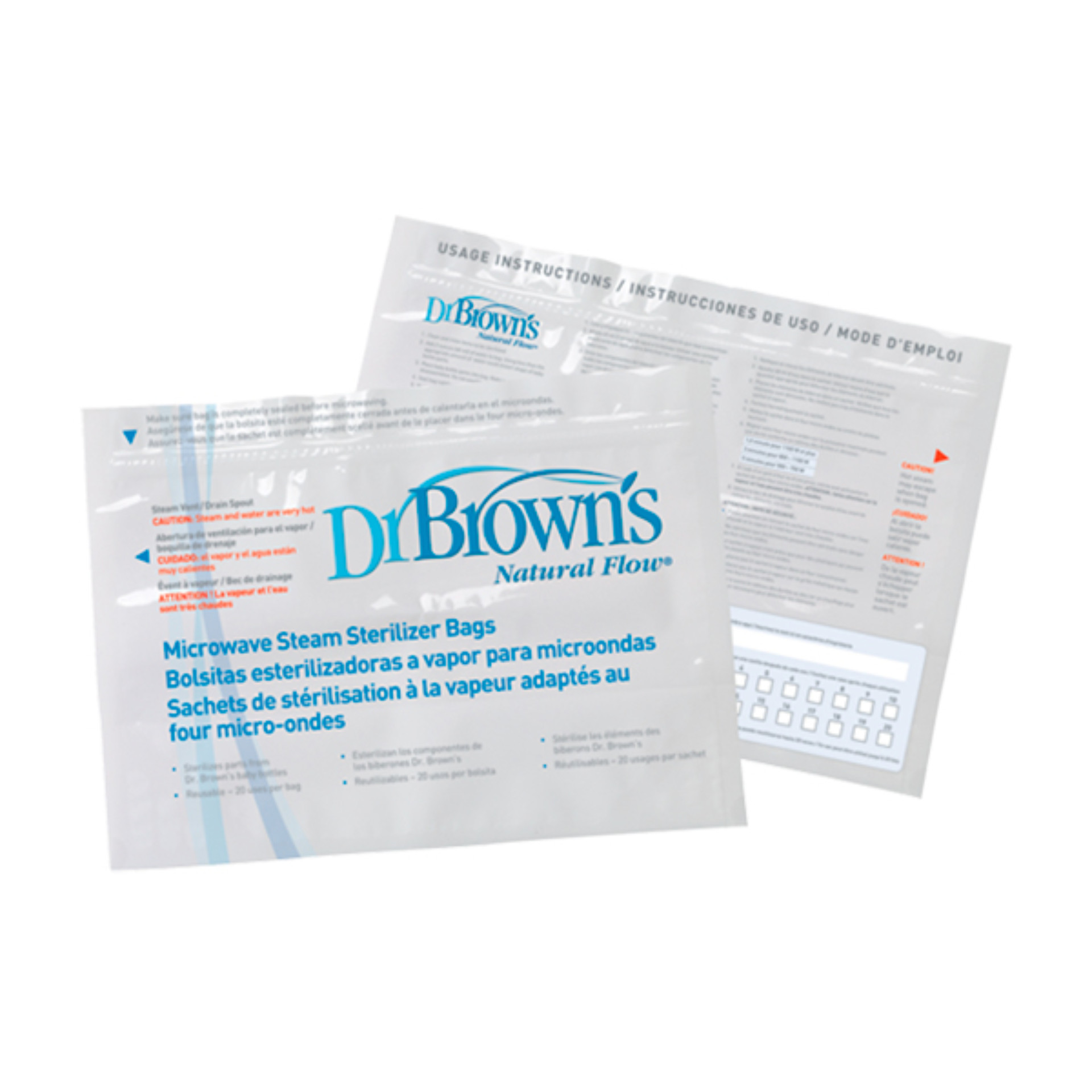 Dr. Brown'S Bolsas Esterilizao De Micro-Ondas