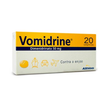Vomidrine 50mg 20 comprimidos