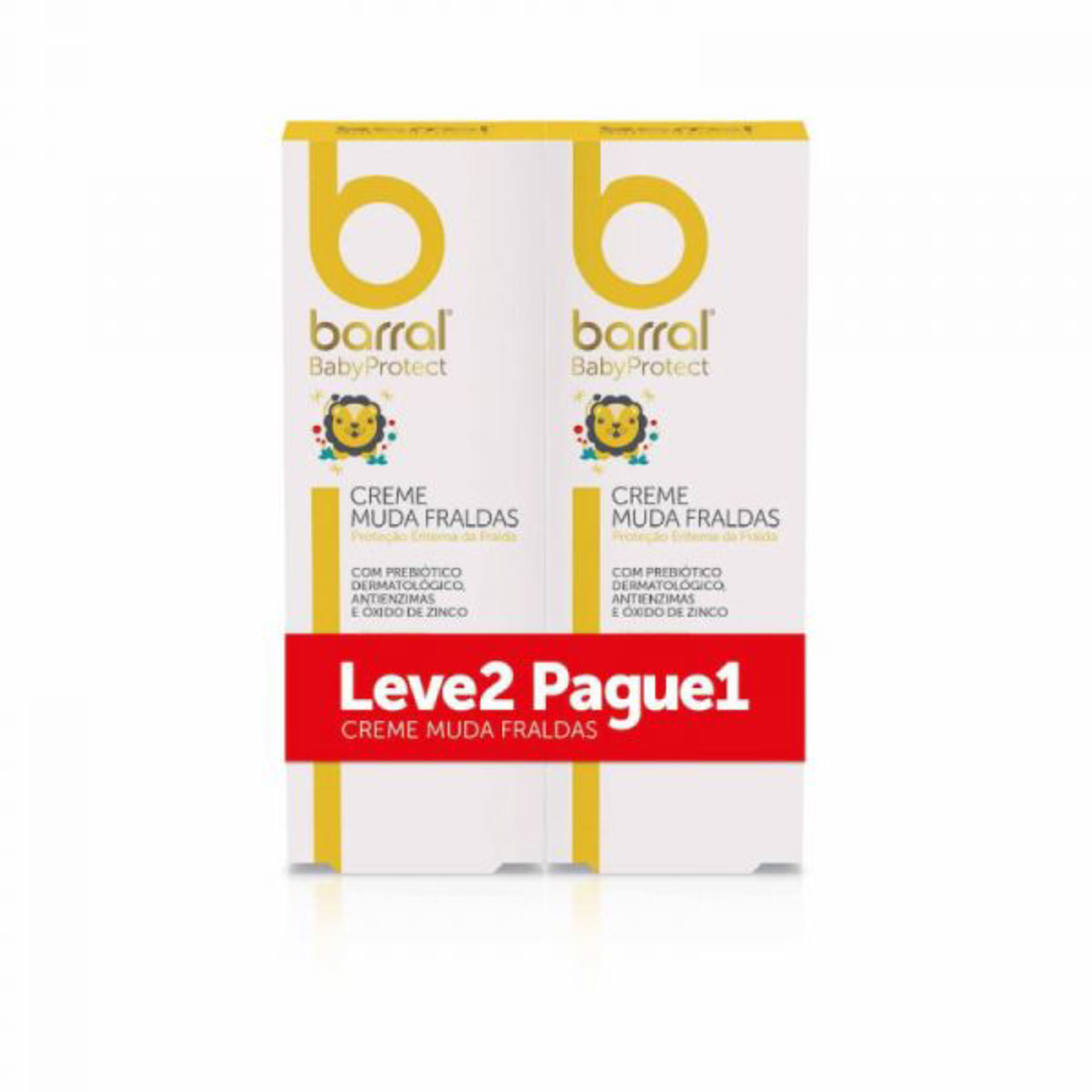 Barral Babyprotect Creme Muda Fraldas Duo