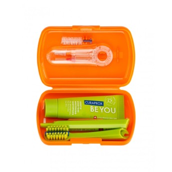 Curaprox Kit Viagem Ortho Laranja Curaprox Kit Viagem Ortho Laranja