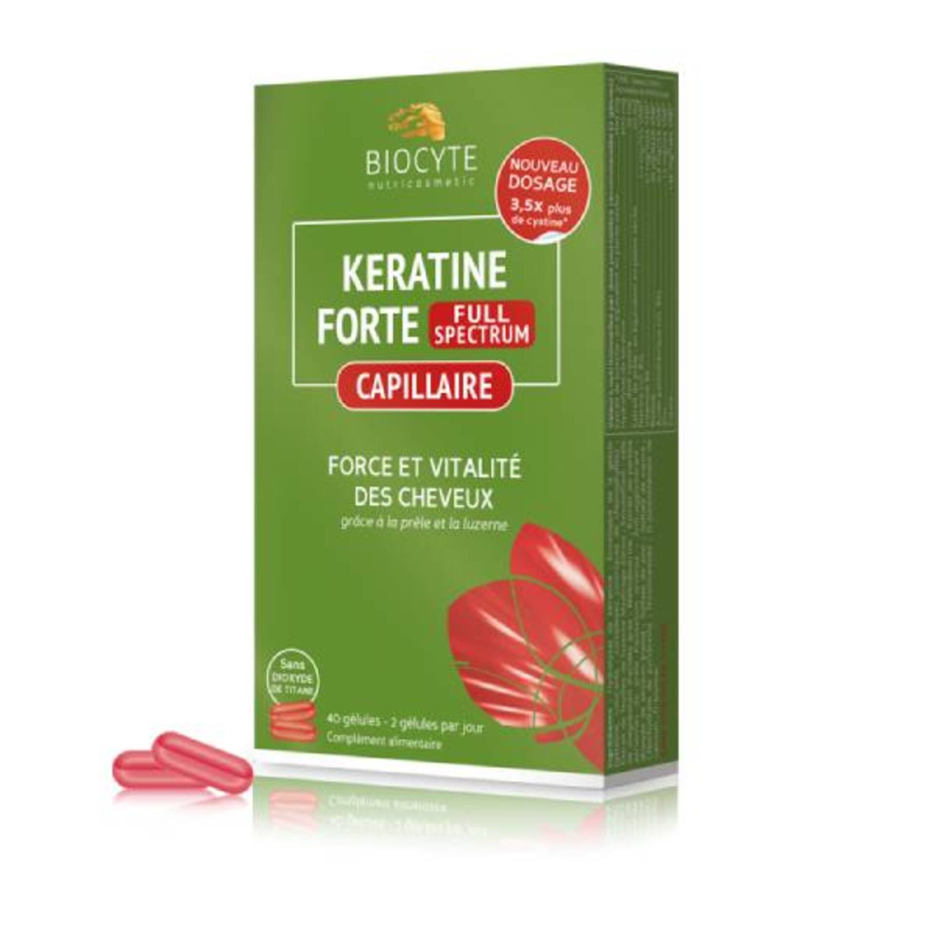 Biocyte Keratine Forte Cpsulas
