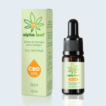 Alpha Leaf 10% Orgânico CBD Óleo Alpha Leaf 10% Orgânico CBD Óleo