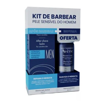 Avne Homem Blsamo Aps-Barbear + Espuma de Barbear (50ml)