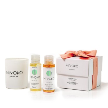 Miyoko Lust Edition Óleo Duche + Óleo Brilho + Vela Miyoko Lust Edition Óleo Duche + Óleo Brilho + Vela