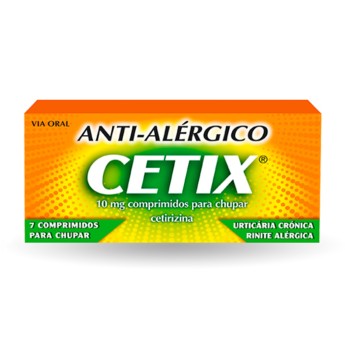 Cetix 10 Mg Comprimidos Para Chupar