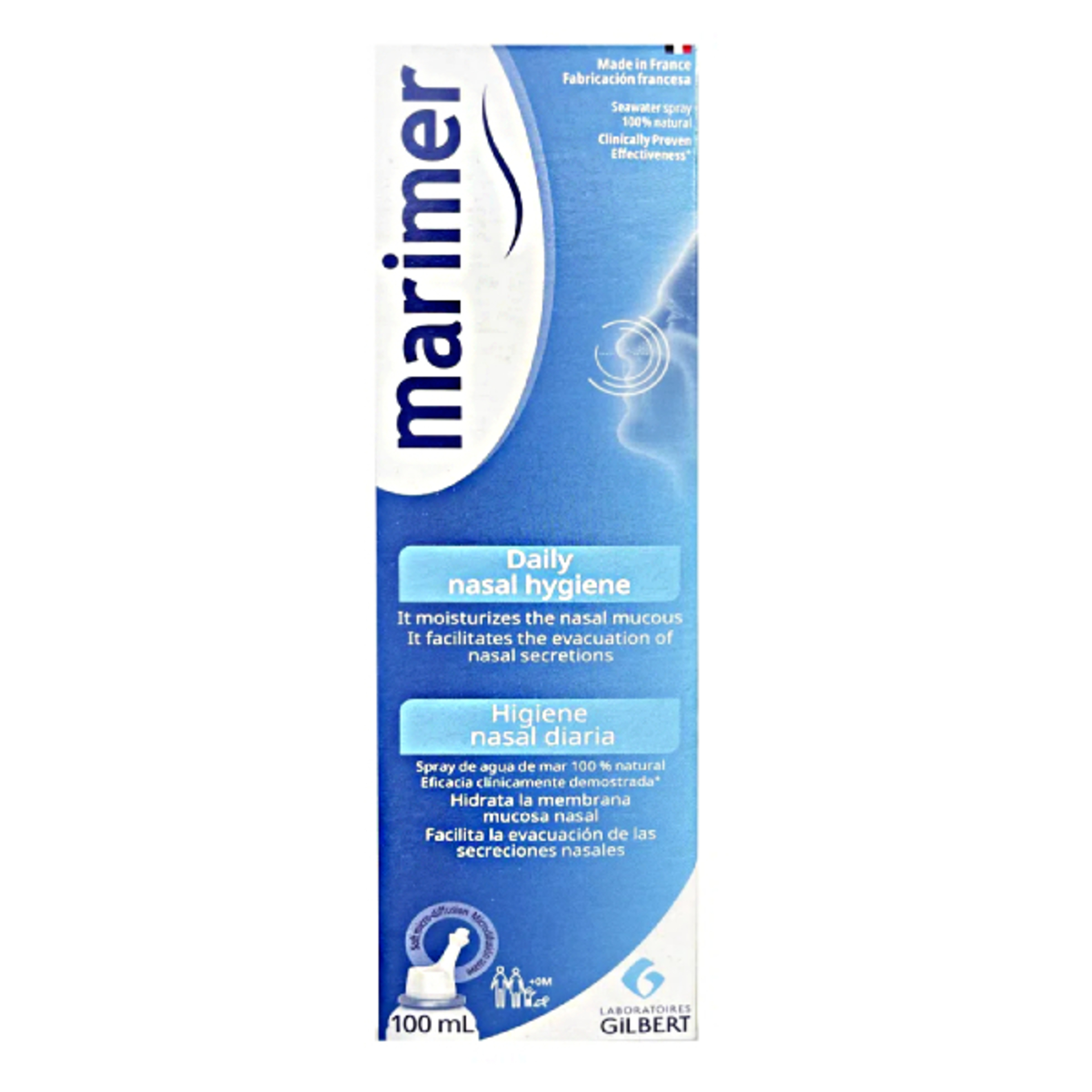 Marimer gua do Mar Higiene Nasal Diria 100ml