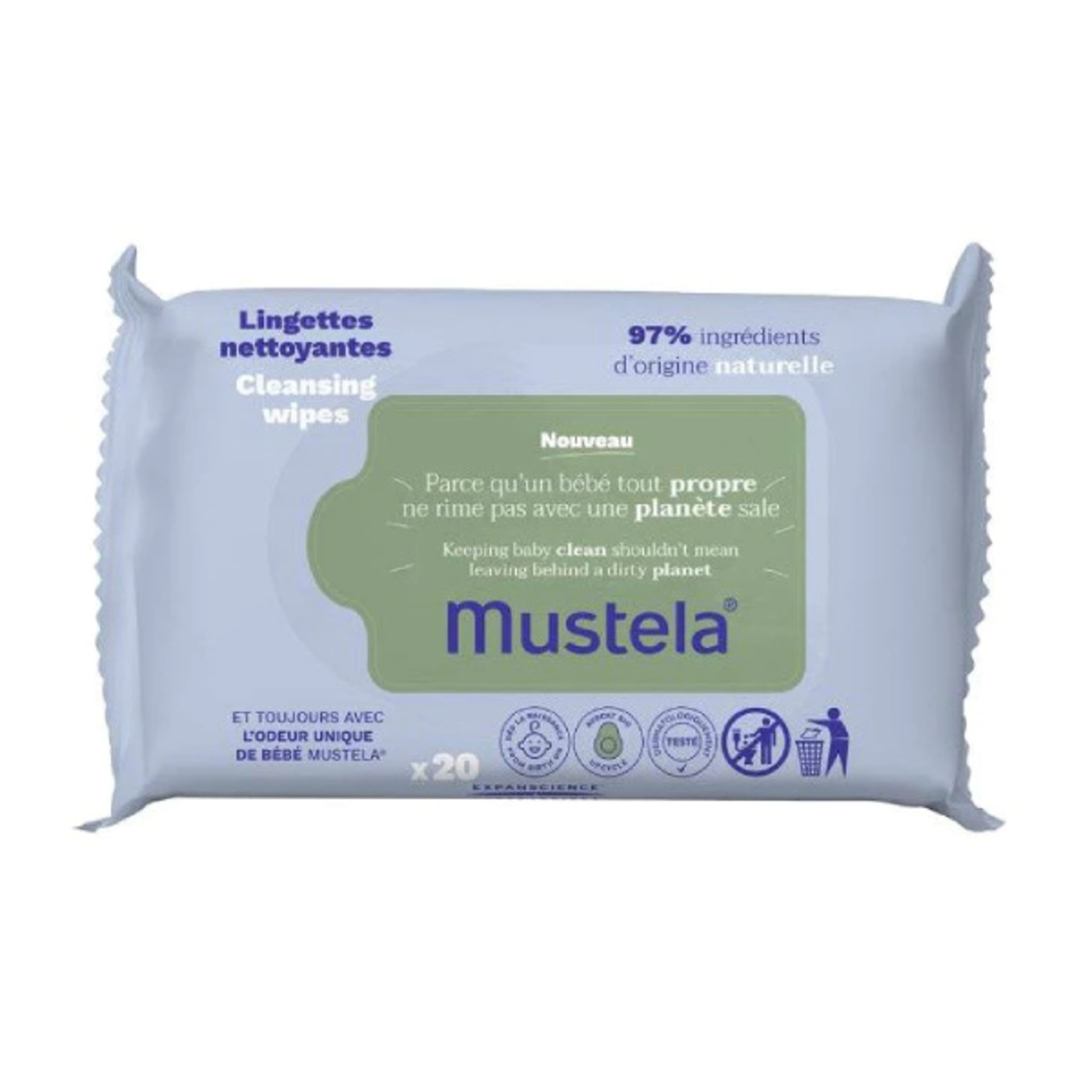 Mustela Beb Toalhitas de Limpeza